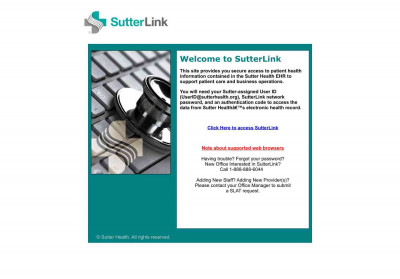 SutterLink SutterLink