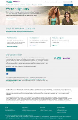Anytime Anywhere Access | Sutter Health Aetna Anytime Anywhere Access | Sutter Health Aetna