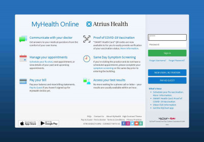 MyHealth Online - Login MyHealth Online - Login