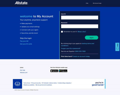 My Account | Login - Allstate My Account | Login - Allstate