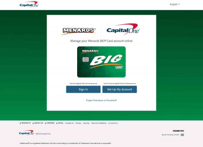 Menards Capital One Credit Card Login Menards Capital One Credit Card Login