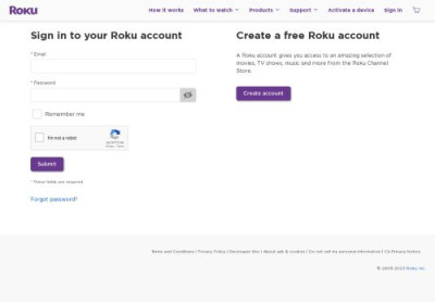 Roku | Sign in Roku | Sign in