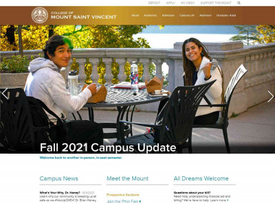 Canvas - College of Mount Saint Vincent Canvas - College of Mount Saint Vincent