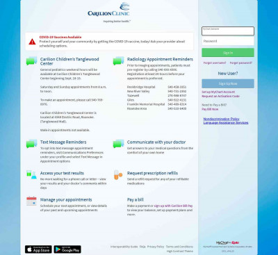 MyChart - Login Page MyChart - Login Page