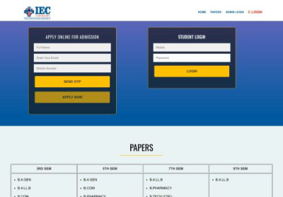 IEC UNIVERSITY IEC UNIVERSITY