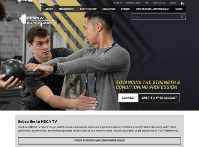 National Strength and Conditioning Association (NSCA) National Strength and Conditioning Association (NSCA)