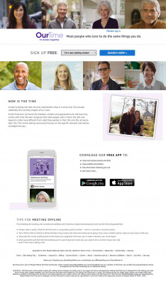 7 Days Free! - Sign Up and Browse - OurTime.com 7 Days Free! - Sign Up and Browse - OurTime.com