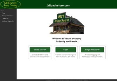 Login - jailpackstore.com Login - jailpackstore.com