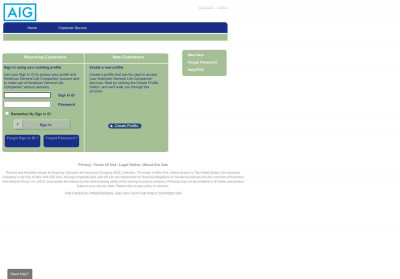 Welcome to American General Life Companies E-Service Welcome to American General Life Companies E-Service