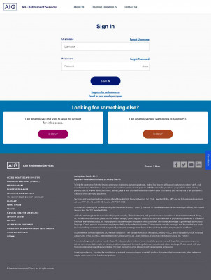 Login - AIG Retirement Services Login - AIG Retirement Services