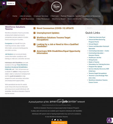 Unemployment Resources - Workforce Solutions Texoma Unemployment Resources - Workforce Solutions Texoma