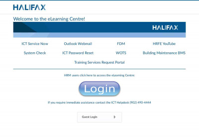 Halifax Regional Municipality: Login Halifax Regional Municipality: Login