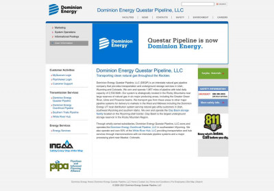 Dominion Energy Questar Pipeline, LLC (DEQP) - transporting ... Dominion Energy Questar Pipeline, LLC (DEQP) - transporting ...