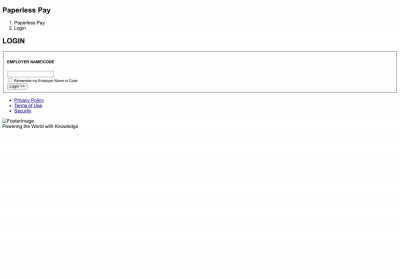 Paperless Pay Login Paperless Pay Login