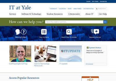 Webmail - IT at Yale - Service Now Webmail - IT at Yale - Service Now