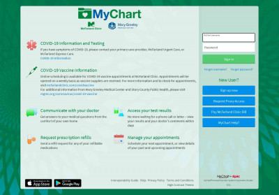 MyChart - Login Page MyChart - Login Page