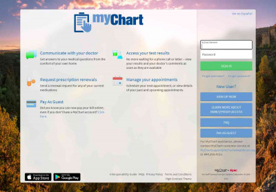 MyChart - Login Page MyChart - Login Page
