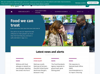 Sign in | Food Standards Agency Sign in | Food Standards Agency