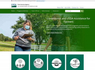 USDA Farm Service Agency Home Page USDA Farm Service Agency Home Page