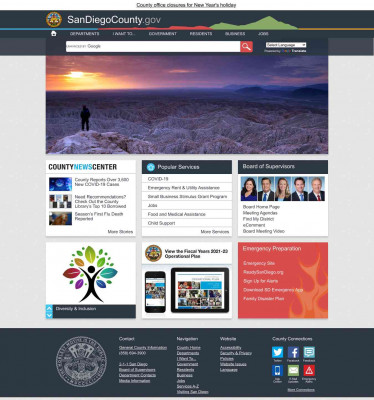 0 $0 N/A - County of San Diego 0 $0 N/A - County of San Diego
