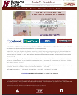 Internet Banking - Perfect Teller - Hometown Federal Credit ... Internet Banking - Perfect Teller - Hometown Federal Credit ...