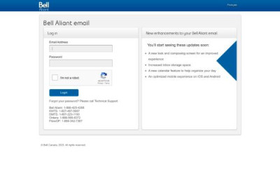 Bell email Bell email