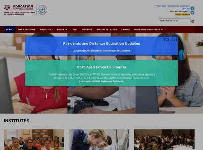 TWCAEL - Welcome to Texas Adult Education and Literacy! TWCAEL - Welcome to Texas Adult Education and Literacy!