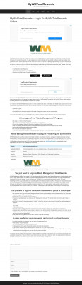 MyWMTotalRewards – Login To MyWMTotalRewards Online MyWMTotalRewards – Login To MyWMTotalRewards Online