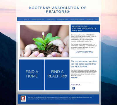 Kootenay Association of REALTORS Kootenay Association of REALTORS