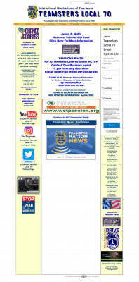 Health And Welfare - Teamsters Local 70 Health And Welfare - Teamsters Local 70