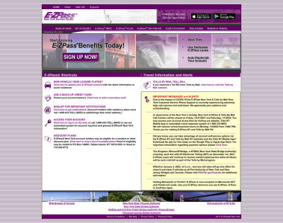 My Account - E-ZPass My Account - E-ZPass