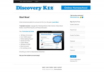 Discovery K12 | Free Online Homeschool Discovery K12 | Free Online Homeschool