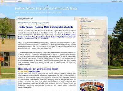Principal Wardle's Weekly Blog 08/21/2020 Principal Wardle's Weekly Blog 08/21/2020