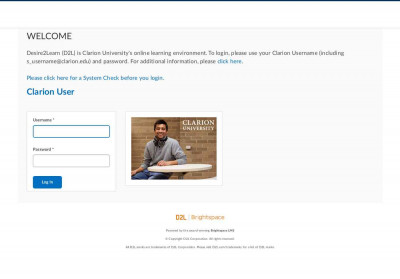 Clarion University of Pennsylvania: Login - D2L Clarion University of Pennsylvania: Login - D2L
