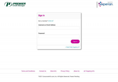 PREMIER Credit Manager - Sign In PREMIER Credit Manager - Sign In