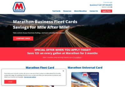 Marathon Fleet Card Marathon Fleet Card