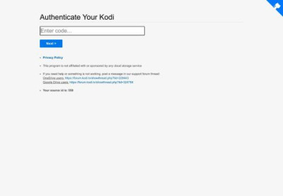 Authenticate Your Kodi Authenticate Your Kodi