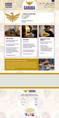 Indonesian restaurant & coffee house - Garuda Indonesian restaurant & coffee house - Garuda