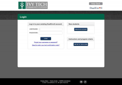 Ivy Tech Dual Enroll Ivy Tech Dual Enroll
