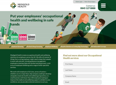Occupational Health Provider - Medigold Health can support ... Occupational Health Provider - Medigold Health can support ...