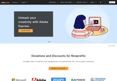Login page - TechSoup Canada Login page - TechSoup Canada