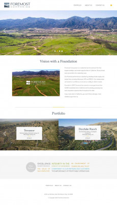 Foremost Companies - Residential Land Developer Foremost Companies - Residential Land Developer