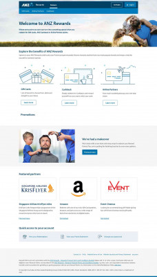 ANZ Rewards: Home ANZ Rewards: Home