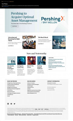 Investor Experience - Pershing - BNY Mellon Investor Experience - Pershing - BNY Mellon