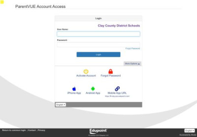 ParentVUE Account Access - Clay County District Schools ParentVUE Account Access - Clay County District Schools