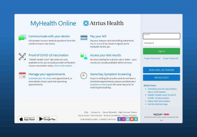 MyHealth Online - Login MyHealth Online - Login
