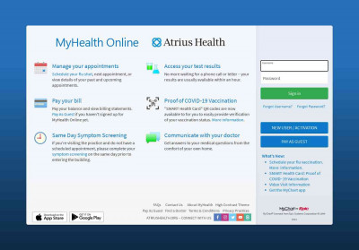 MyHealth Online - Login MyHealth Online - Login