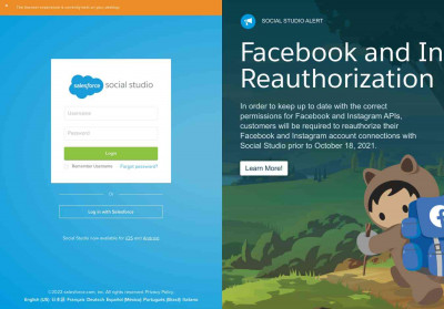 Social Studio: Login Social Studio: Login