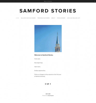 Blog - Samford Stories Blog - Samford Stories