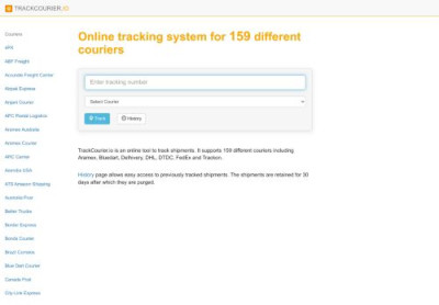 Courier Tracking | TrackCourier.io Courier Tracking | TrackCourier.io